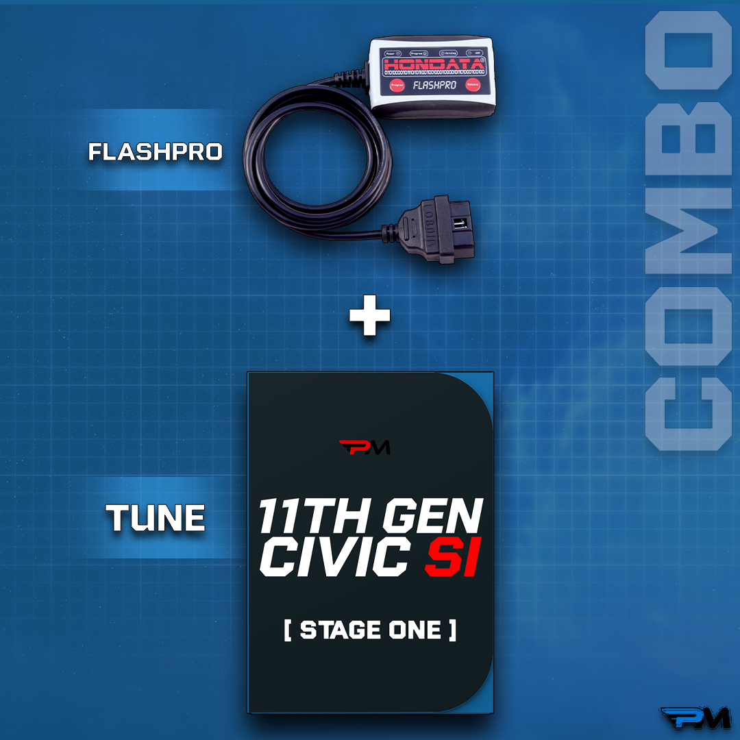 Hondata FlashPro + 11th Gen Civic Si Tune - Stage 1 (COMBO) – PowerMetric